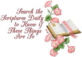 Search the scriptures