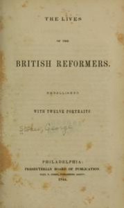 lives of british reformers