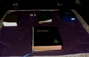 Masonic Lodge Alter and bible